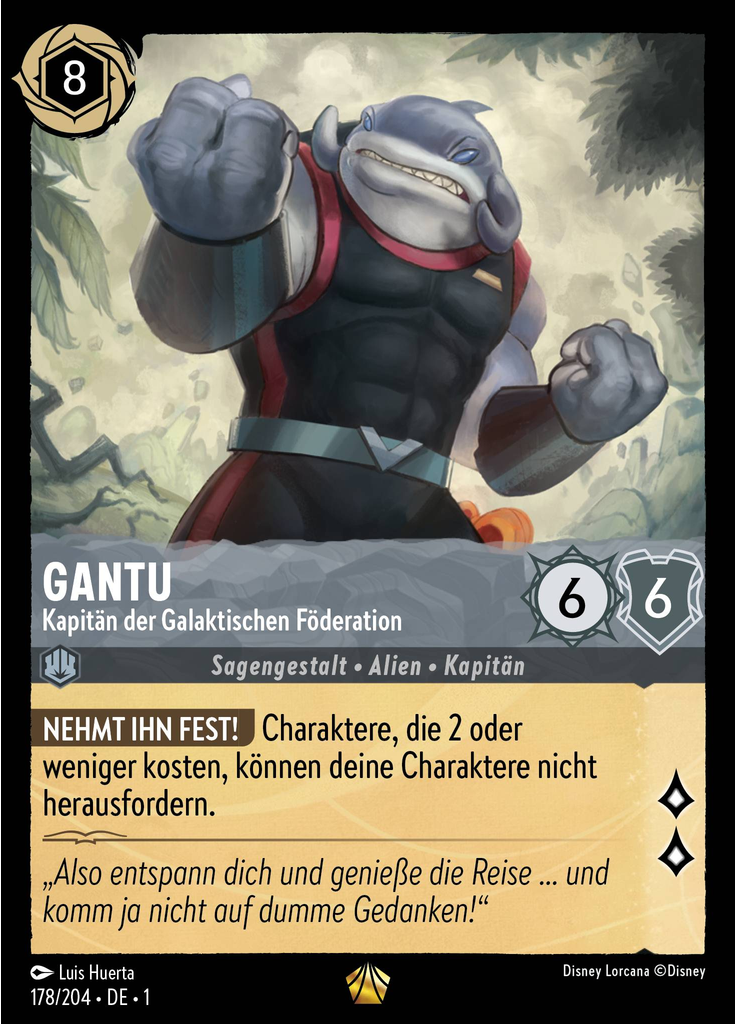 Gantu - Kapitän der Galaktischen Föderation