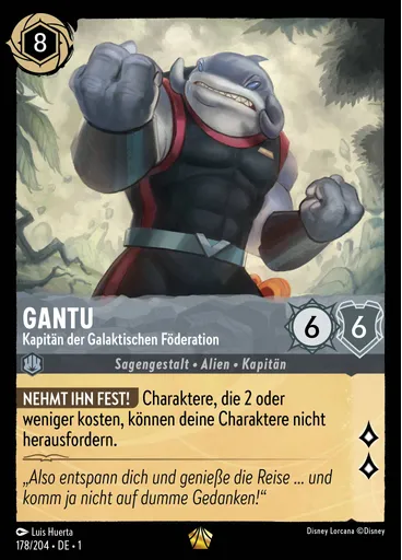Gantu - Kapitän der Galaktischen Föderation