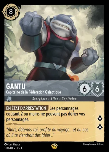 Gantu - Capitaine de la Fédération Galactique