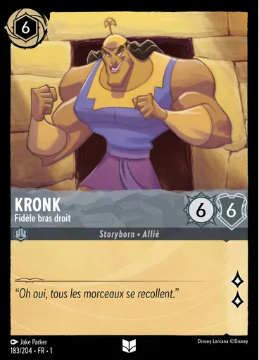 Kronk - Fidèle bras droit