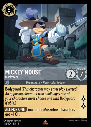 Mickey Mouse - Musketeer