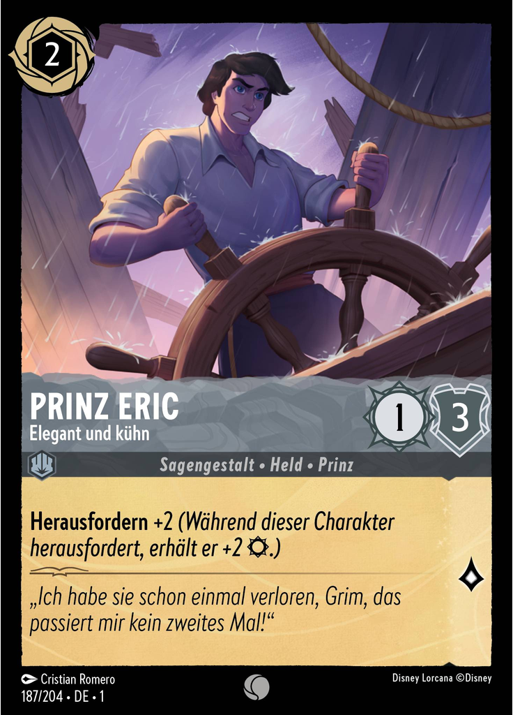Prinz Eric - Elegant und kühn