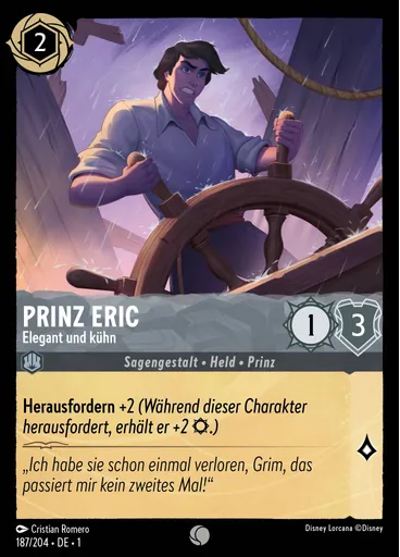 Prinz Eric - Elegant und kühn