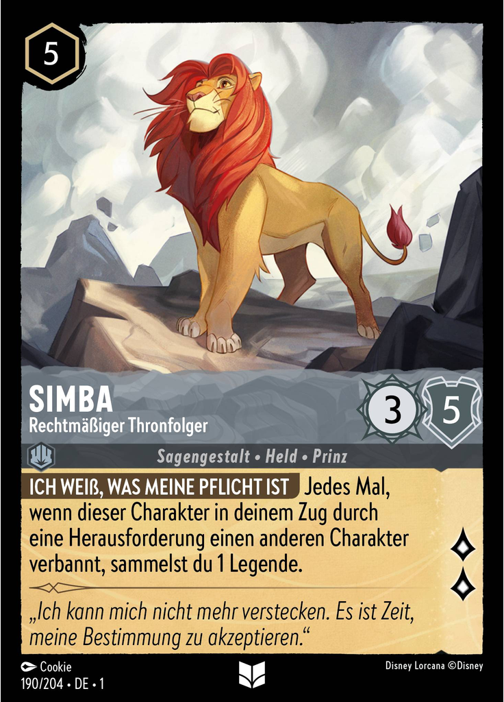 Simba - Rechtmäßiger Thronfolger