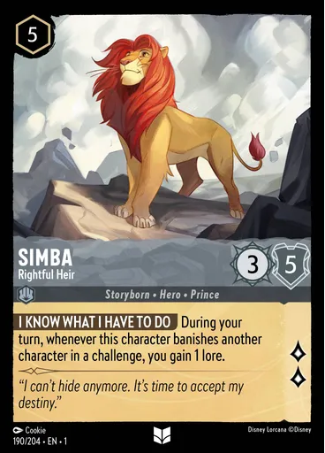 Simba - Rightful Heir