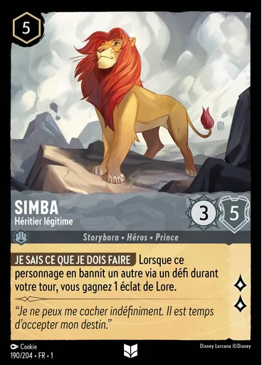 Simba - Héritier légitime