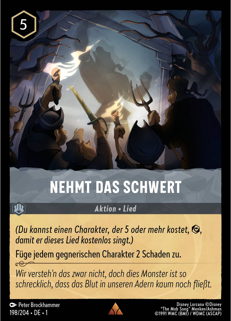Nehmt das Schwert