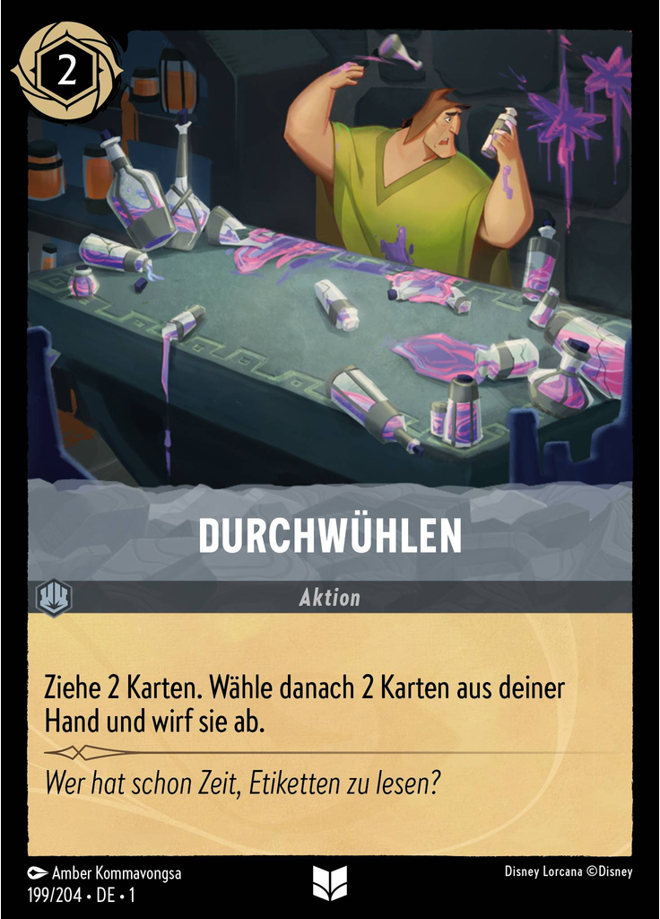 Durchwühlen