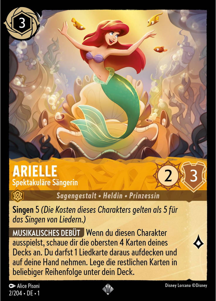 Arielle - Spektakuläre Sängerin