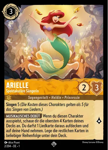 Arielle - Spektakuläre Sängerin
