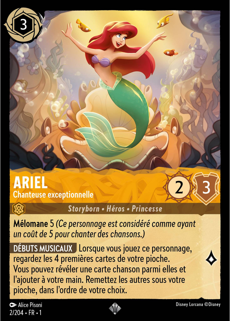Ariel - Chanteuse exceptionnelle