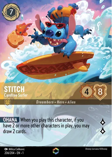Stitch - Carefree Surfer