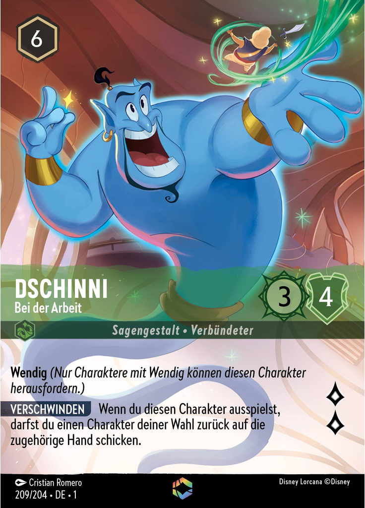 Dschinni - Bei der Arbeit
