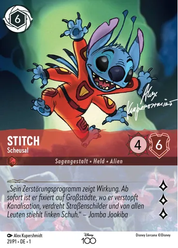 Stitch - Sorgloser Surfer