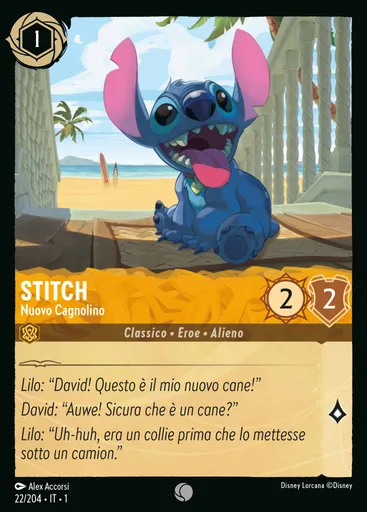 Stitch - Nuovo Cagnolino