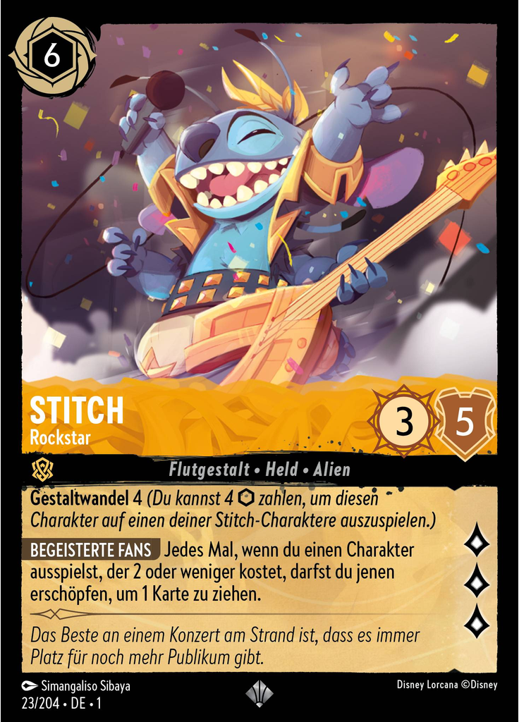 Stitch - Rockstar