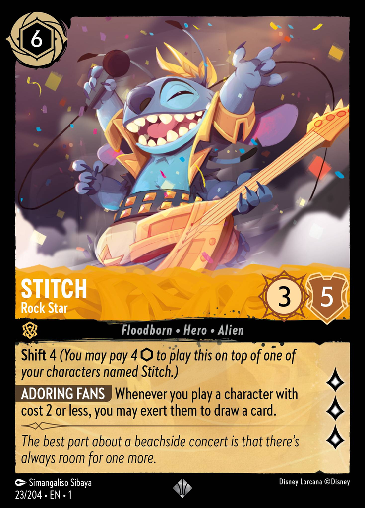 Stitch - Rock Star