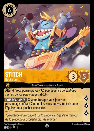 Stitch - Rock star