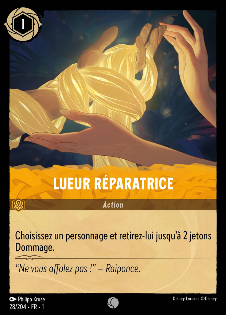 Lueur réparatrice