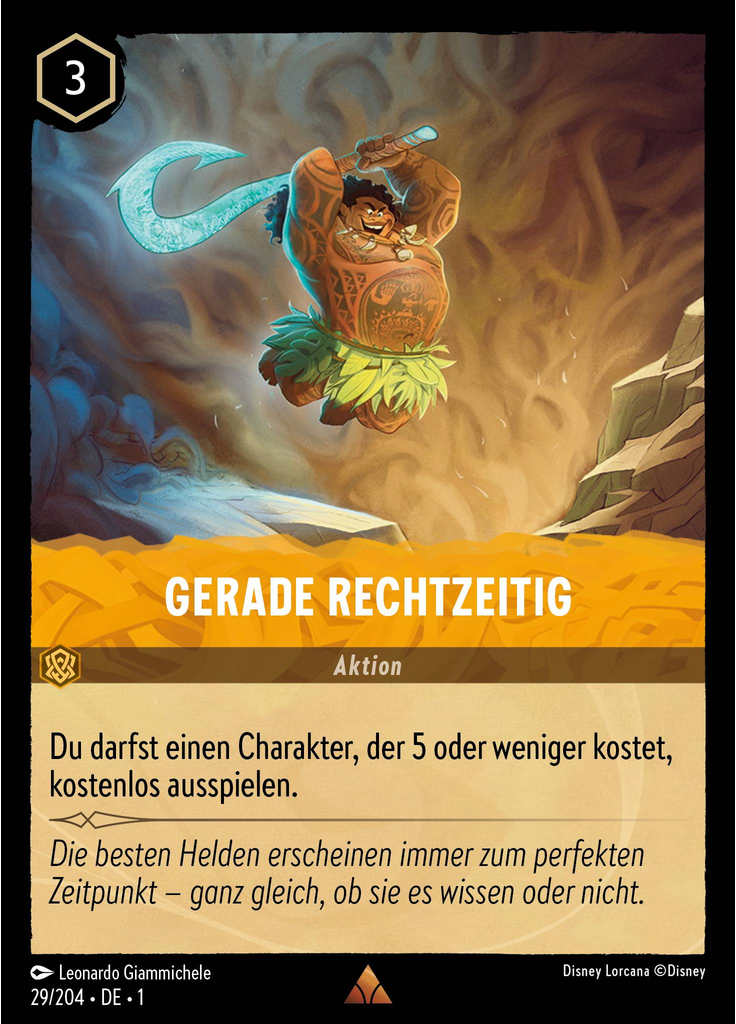 Gerade Rechtzeitig