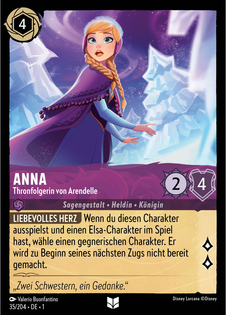 Anna - Thronfolgerin von Arendelle