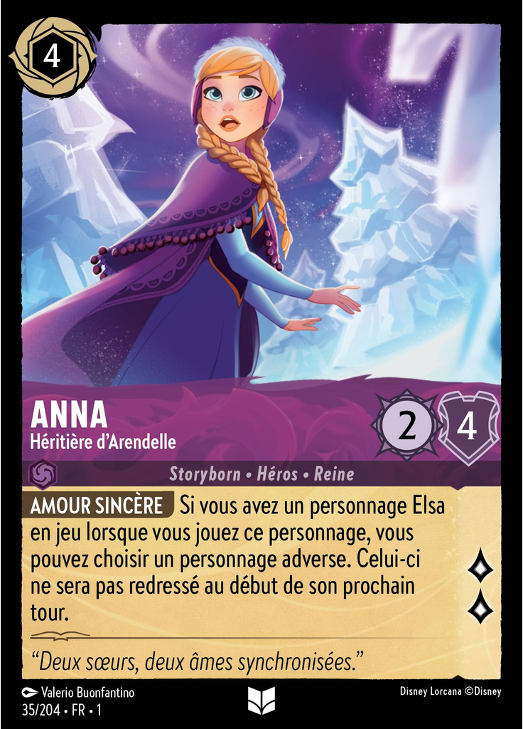 Anna - Héritière d'Arendelle