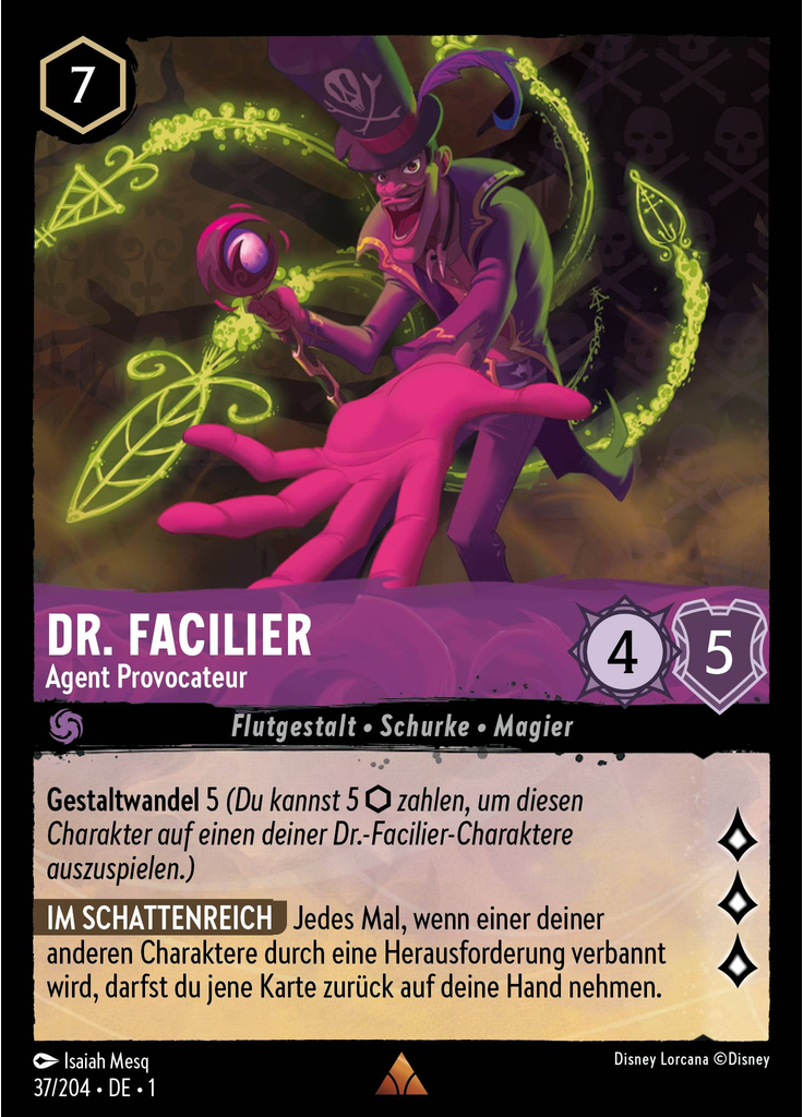 Dr. Facilier - Agent Provocateur