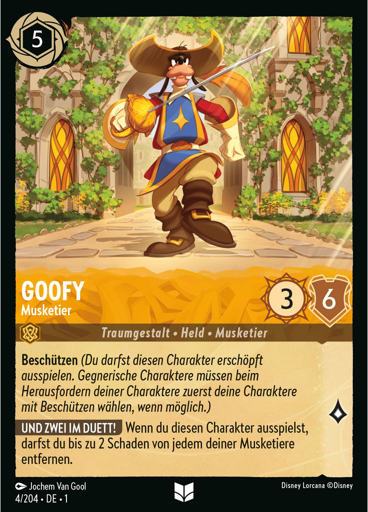 Goofy - Musketier