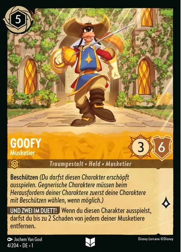 Goofy - Musketier