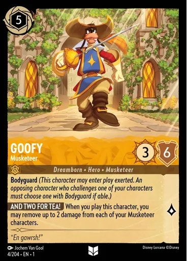 Goofy - Musketeer