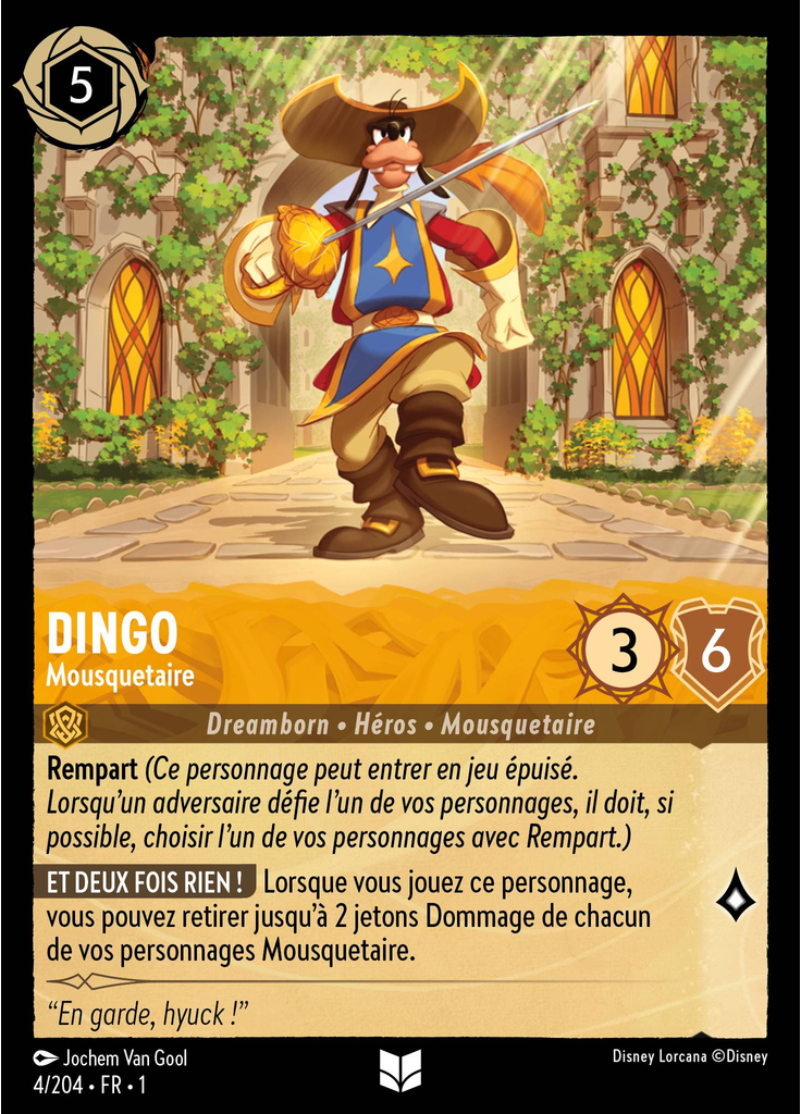 Dingo - Mousquetaire