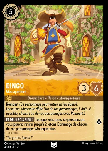 Dingo - Mousquetaire