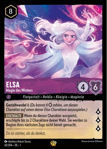 Elsa - Magie des Winters