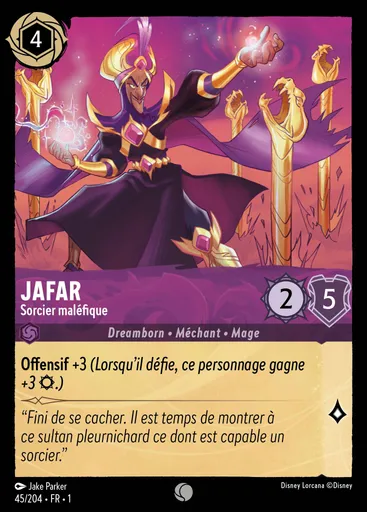 Jafar - Sorcier maléfique