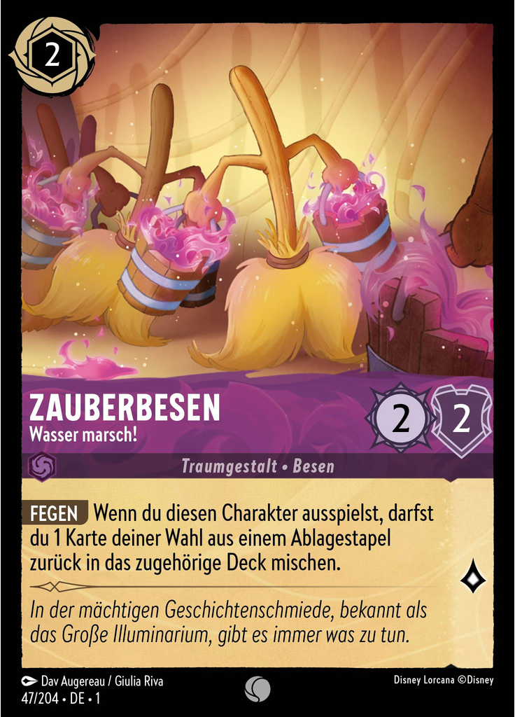 Zauberbesen - Wasser marsch!