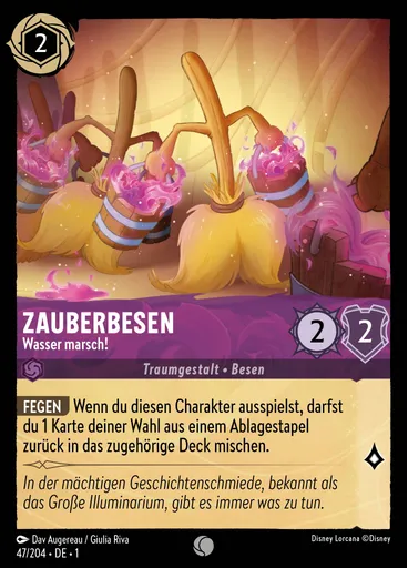 Zauberbesen - Wasser marsch!