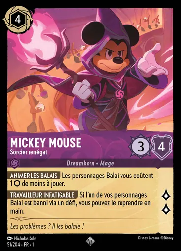 Mickey Mouse - Sorcier renégat