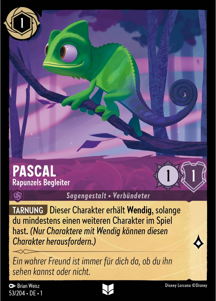 Pascal - Rapunzels Begleiter