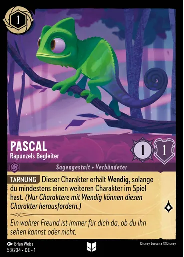 Pascal - Rapunzels Begleiter
