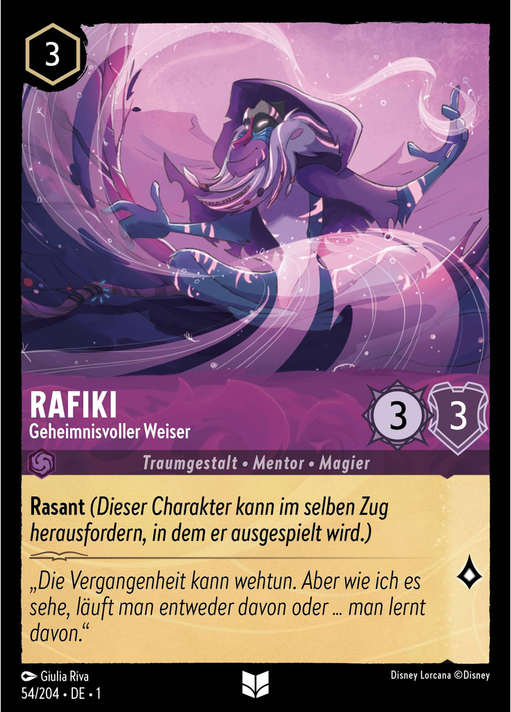 Rafiki - Geheimnisvoller Weiser