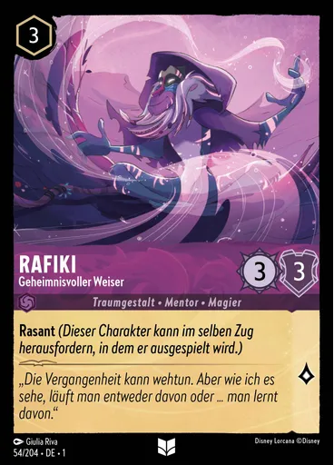 Rafiki - Geheimnisvoller Weiser