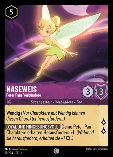 Naseweis - Peter Pans Verbündete