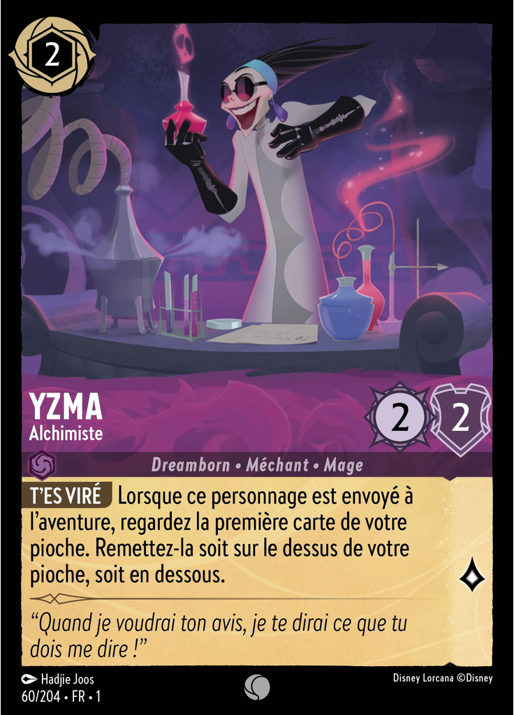 Yzma - Alchimiste
