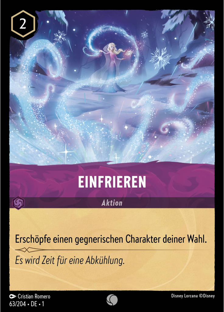 Einfrieren