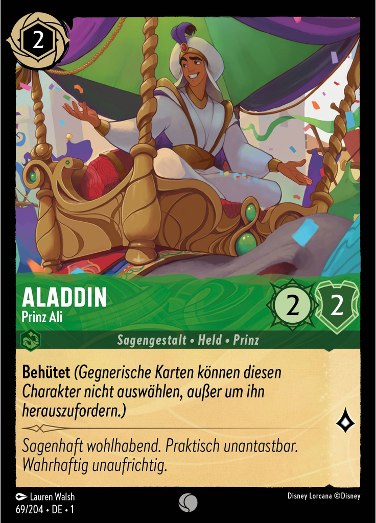 Aladdin - Prinz Ali