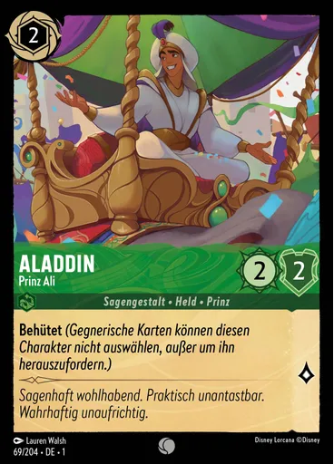 Aladdin - Prinz Ali
