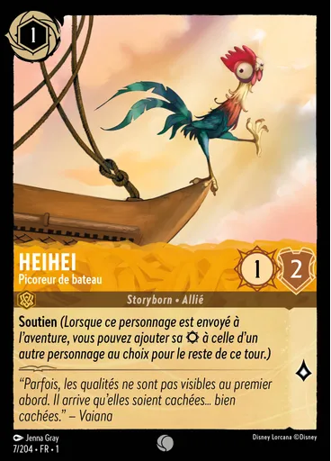 Heihei - Picoreur de bateau