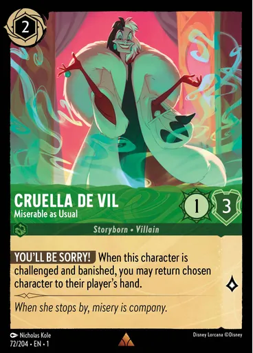 Cruella De Vil - Miserable as Usual