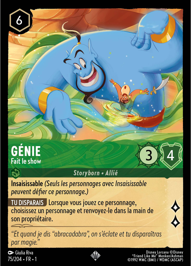 Génie - Fait le show