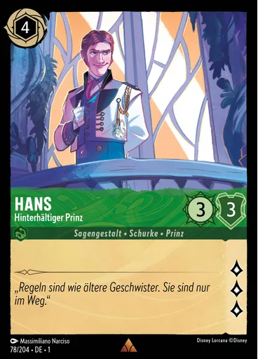 Hans - Hinterhältiger Prinz